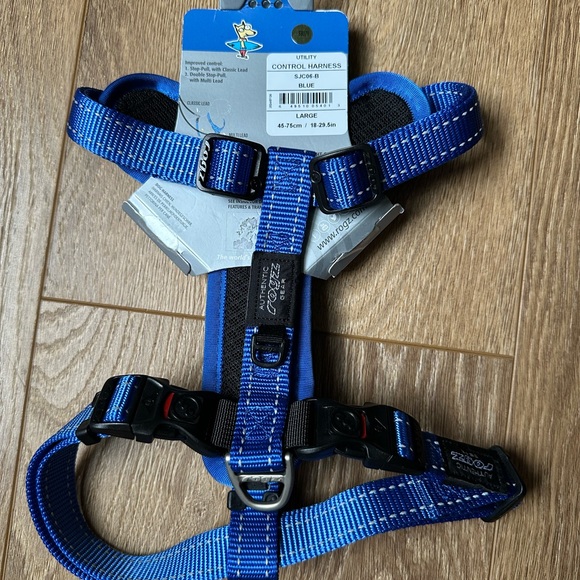 Purple and Blue Dog Harness Set - Picture 3 of 8
